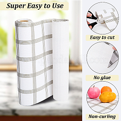 ПВХ-покрытия для полок с узором «тартан»&nbsp;AJEW-WH20020-097