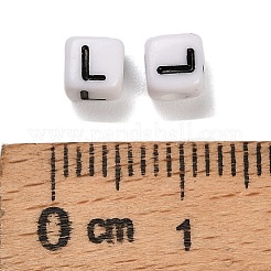 Непрозрачные акриловые бусины&nbsp;OACR-S076-01L