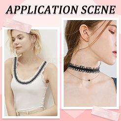 10 ярд полиэстеровой эластичной кружевной отделки для изготовления украшений&nbsp;OCOR-GF0002-92A