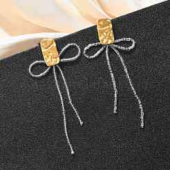 Серьги-гвоздики из нержавеющей стали 304&nbsp;EJEW-S253-10B-G