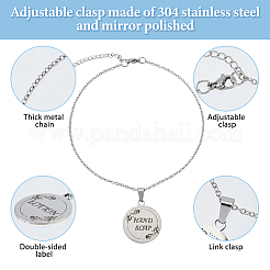 4 шт. 4 стиля бирки для мыла из нержавеющей стали 304&nbsp;AJEW-FH0006-16