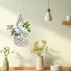 Хлопковые вязальные сумки&nbsp;AJEW-WH20006-238B