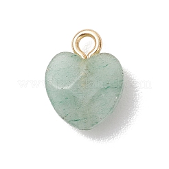 Натуральные подвески в форме сердца из тигрового глаза&nbsp;PALLOY-JF04863