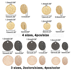 40 шт. 10 стиля вакуумного покрытия PVD из нержавеющей стали 304&nbsp;STAS-CA0001-20
