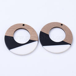 Подвески из смолы и ореха&nbsp;X-RESI-N025-004B-B01