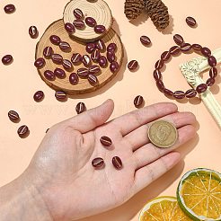 Акриловые кофейные бусины&nbsp;DIY-CJC0006-11