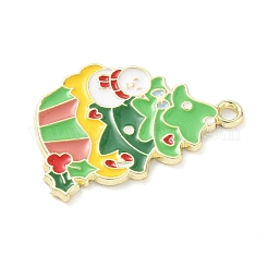 Подвески из эмали и сплава ENAM-C033-01D-G