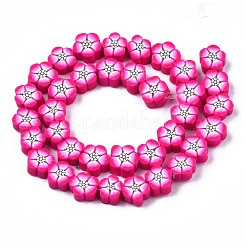 Полимерной глины ручной работы бисер нитей&nbsp;CLAY-S096-042C