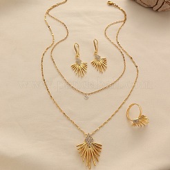 Комплект из двухслойного ожерелья&nbsp;FS-WG16ACC-01