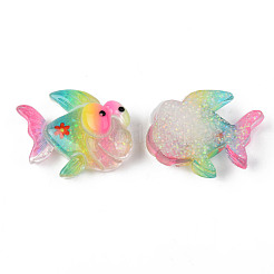 Кабошоны радуги смолы&nbsp;LS-CRES-N024-38