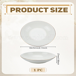 1 шт. фарфоровый поднос для ювелирных изделий&nbsp;ODIS-LP0001-11