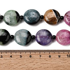 Природный агат бисер нитей&nbsp;G-F820-F01-01