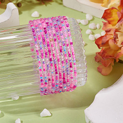 Гранулы cmолы браслеты&nbsp;BJEW-TAC0080-01A