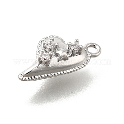 Латунные микро проложить кубического циркония подвески&nbsp;LS-KK-U061-12P