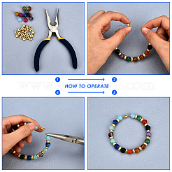 100 шт. Латунные бусины&nbsp;KK-FH0002-07