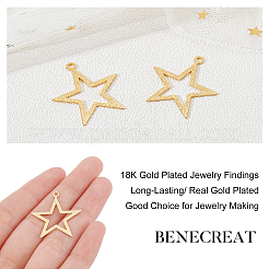 Латунные подвески&nbsp;KK-BC0006-21G-NR