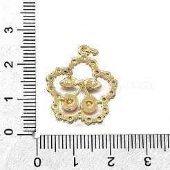 Латунь эмаль подвески&nbsp;KK-B136-04G-01