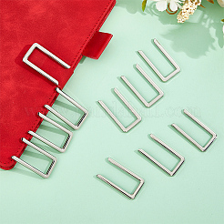 50 шт. пряжки U-образной формы из сплава&nbsp;FIND-FH0011-64P