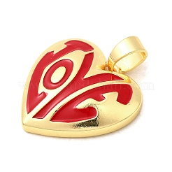 Латунь эмаль подвески&nbsp;KK-I378-19G-B