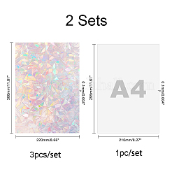 Наклейки на стекло из пвх&nbsp;DIY-WH0004-15