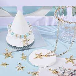 9шт 3 стиля латунные подвески&nbsp;KK-BBC0019-24