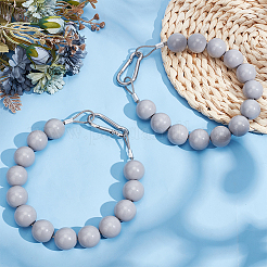 2 шт. акриловое и смоляное кольцо для крепления флагштока с веревкой&nbsp;AJEW-AN0007-39