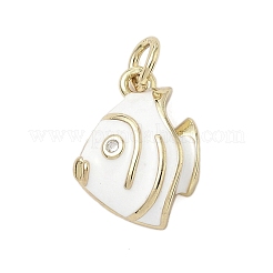 Латунь эмаль подвески&nbsp;KK-K368-12G