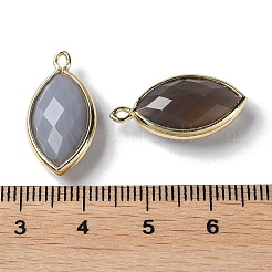 Природные серые агаты подвески&nbsp;G-B009-01G-T