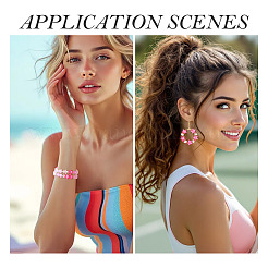 150шт 5 стиля прозрачные акриловые бусины&nbsp;MACR-TA0002-54