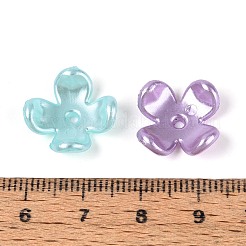 Перламутровые непрозрачные акриловые колпачки для бусин-цветочков&nbsp;SACR-T030-73M