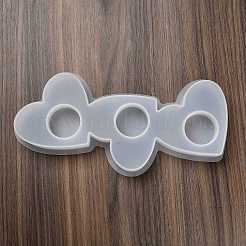 Силиконовые Молды для подсвечников в виде сердечек своими руками&nbsp;LS-DIY-G113-10B