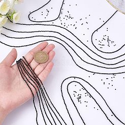 20 нить стеклянные бусины нити&nbsp;G-FH0001-54