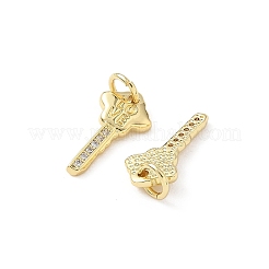 Латунные микро проложить кубического циркония подвески&nbsp;KK-L239-013G