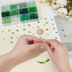 680шт 12 вида стеклянных бусин&nbsp;CCG-AR0001-07