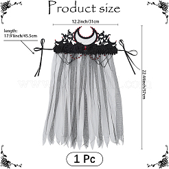 Головной убор из фетра и сплава корона&nbsp;OHAR-WH20020-01C