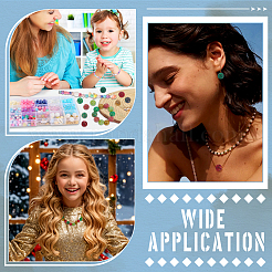 36шт 9 стиля акриловые бусины&nbsp;SACR-AR0001-24