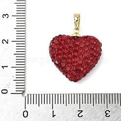 Подвески латунные горный хрусталь&nbsp;KK-K293-48A-G