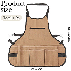 Фартук из ткани оксфорд&nbsp;AJEW-WH20019-47