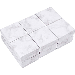 Квадратные крафт-картонные шкатулки&nbsp;AJEW-BC0005-80