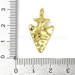 Текстурированные латунные подвески&nbsp;KK-M322-18G