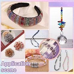 8450шт 2 стиля прозрачные акриловые бусины&nbsp;TACR-PH0001-84