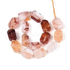 Натуральный гематоидный кварц / нитки из железистого кварца&nbsp;G-C098-A28-01