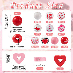 180 шт. 13 стиля&nbsp;WOOD-TA0002-01