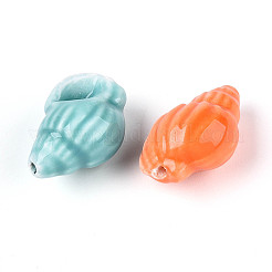 Ручной печатный шарики фарфора&nbsp;PORC-T133-01M-01