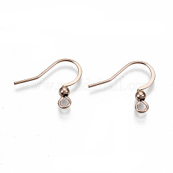 Крючки для сережек из нержавеющей стали 304&nbsp;STAS-N092-103RG-NR