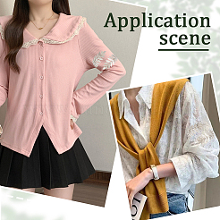 1шт. браслеты-манжеты из сплава листьев для женщин&nbsp;AJEW-CY0001-33P