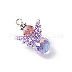 Стеклянные подвески&nbsp;PALLOY-MZ00954-06