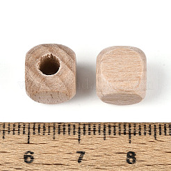 Буковая древесина европейские бусины&nbsp;WOOD-T033-09B