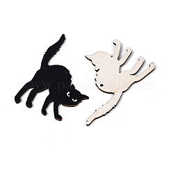 10 шт. подвесных украшений из дерева с односторонней УФ-печатью&nbsp;WOOD-N020-16