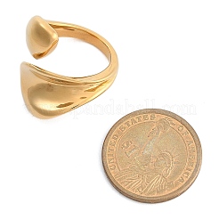 Кольца-манжеты из нержавеющей стали 304 для унисекс&nbsp;RJEW-Z076-11G-03